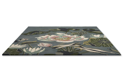 Wedgwood Waterlily Midnight Pond Rug - 038608