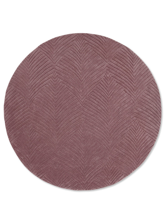 Wedgwood Folia Mink Round Rug - 038902