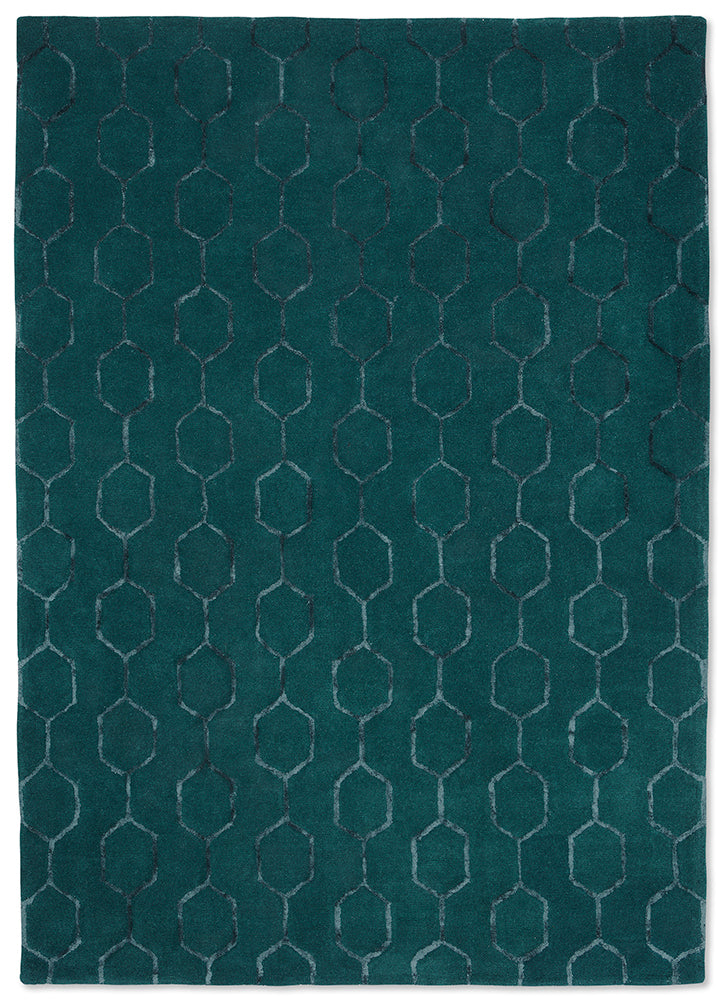 Wedgwood Gio Teal Rug 039107