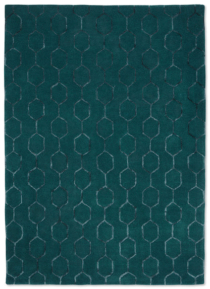 Wedgwood Gio Teal Rug 039107