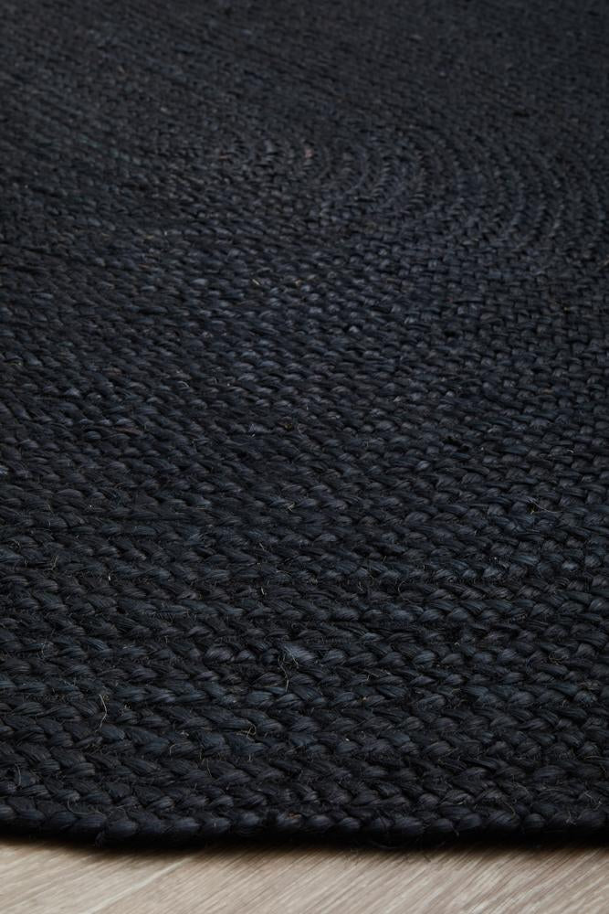 Bondi In Black : Oval Rug