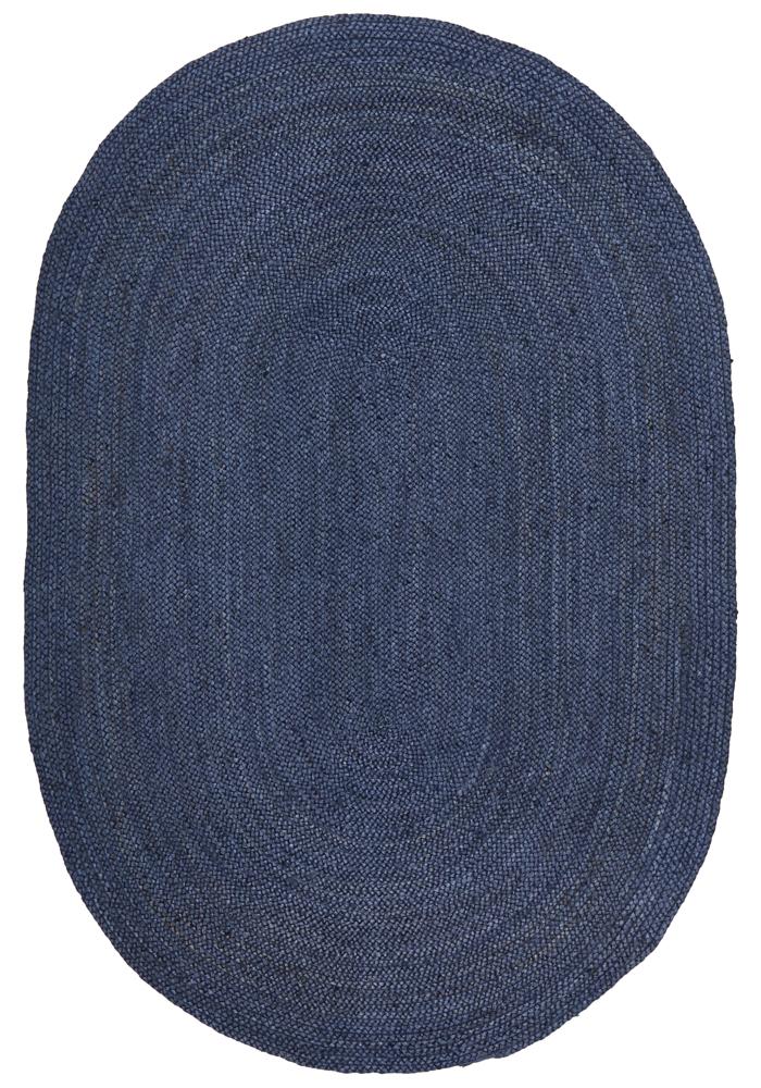 Bondi In Navy : Oval Rug