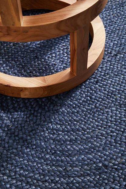 Bondi In Navy : Oval Rug