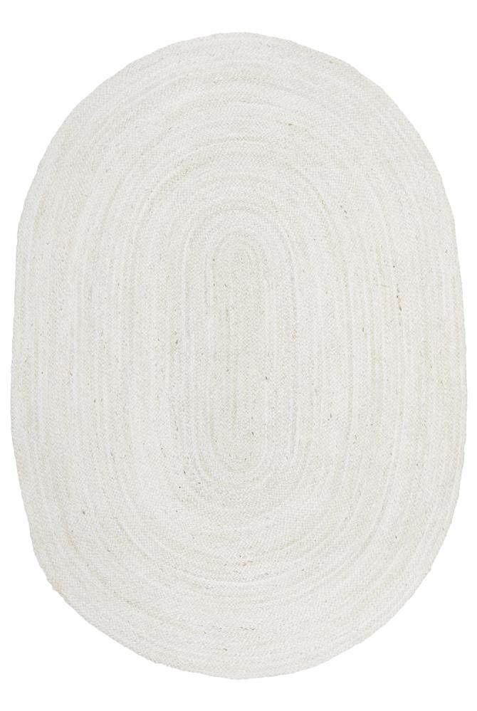 Bondi In White : Oval Rug