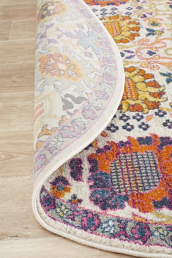 Babylon Garden in Multi Coloured : Round Rug