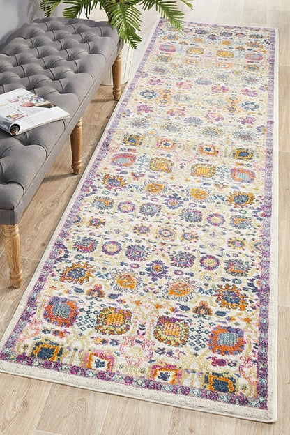 Babylon Garden in Multi Coloured : Runner Rug