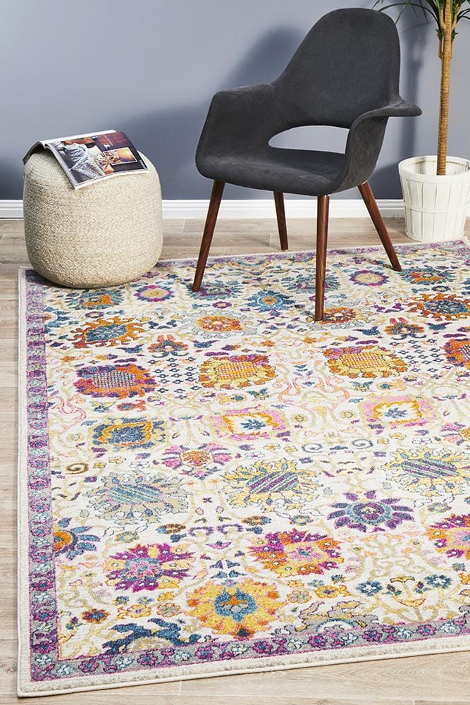 Babylon Garden in Multi Coloured Rug