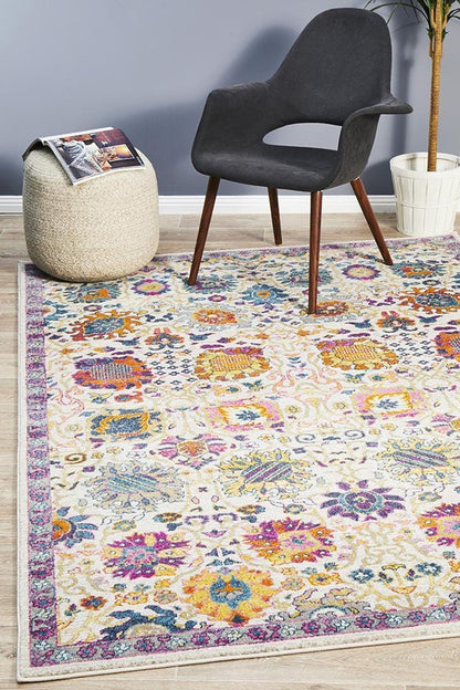 Babylon Garden in Multi Coloured Rug