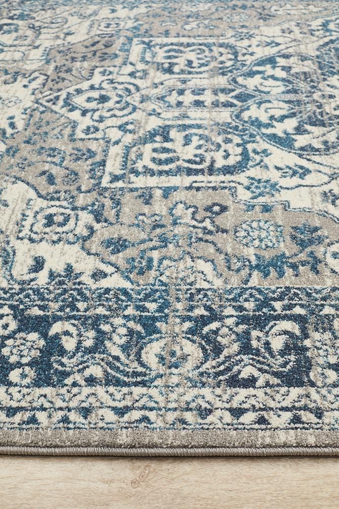 Babylon Traditional in Blue Rug