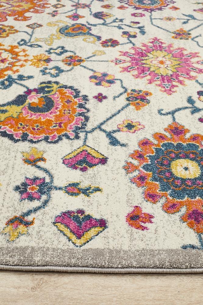 Babylon Lily in Multi Coloured Rug