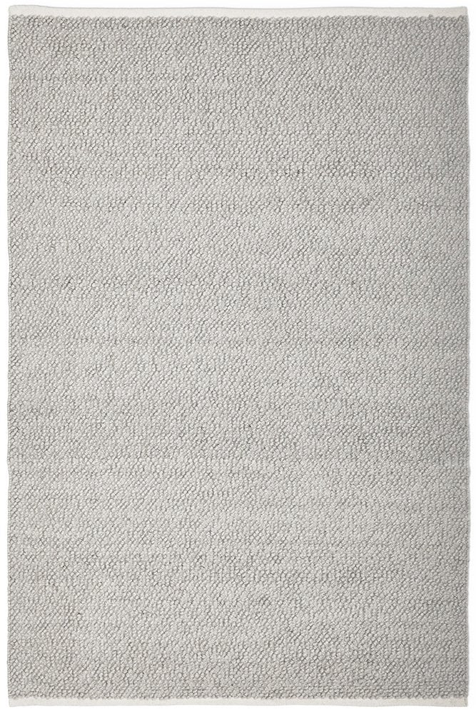 Boucle Touch Of Modern Elegance In Grey Rug