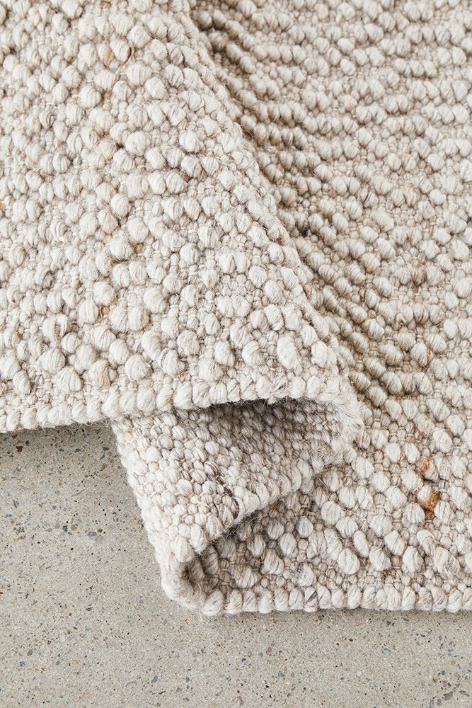 Boucle Elegant Touch Luxurious In Natural Rug