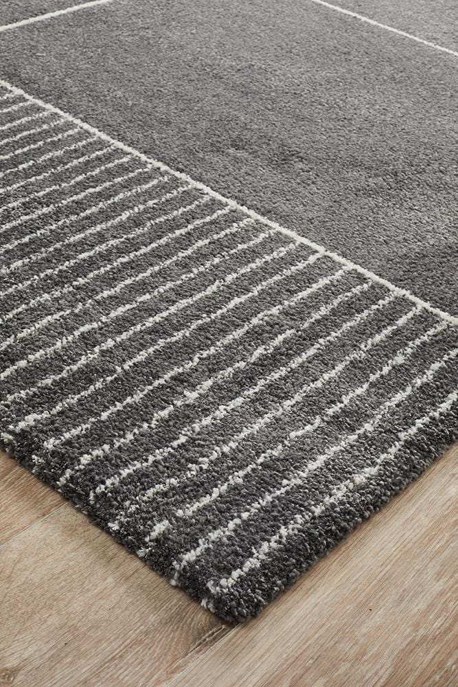 Rug Culture Broadway 935 Charcoal