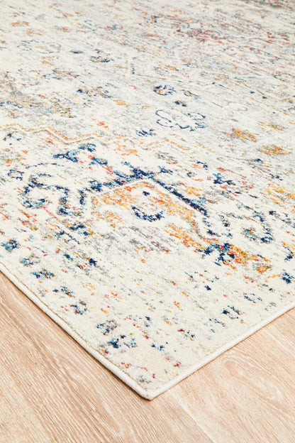 Century Rug In Silver & Multi