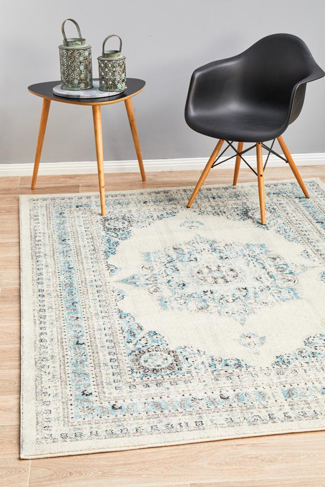 Century Rug In White