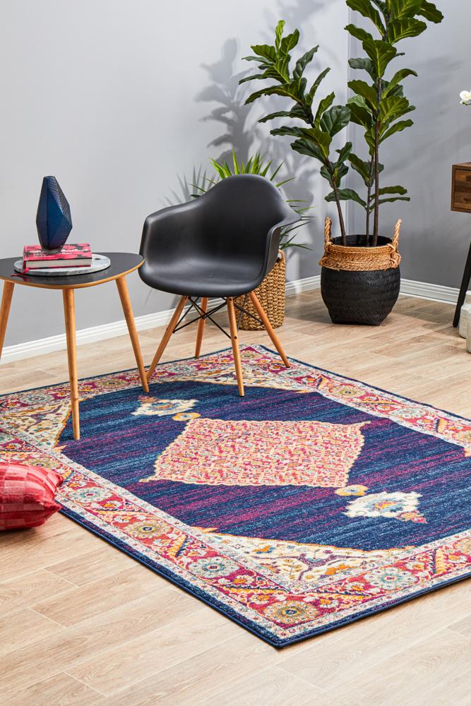 Century In Royal Blue Rug