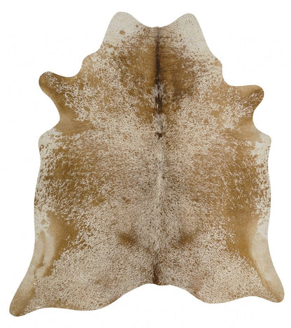 Natural Cowhide in Salt & Pepper Brown Rug