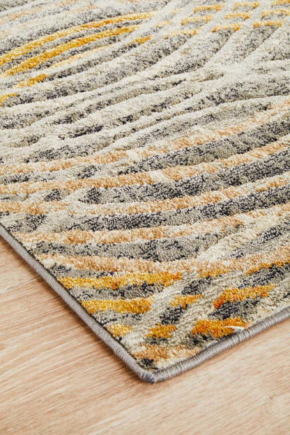 Dream Weave Runner Rug In Charcoal