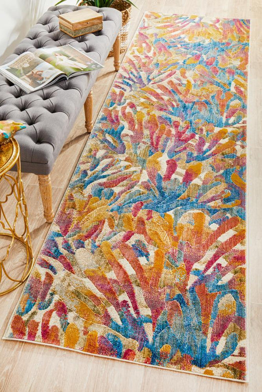 Dream Memories Runner Rug In Tropical