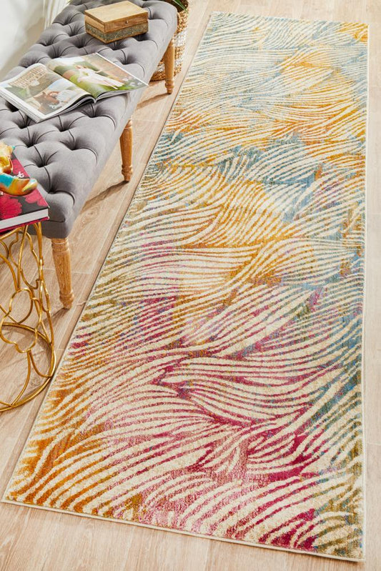 Dream Surface Runner Rug In Pastel