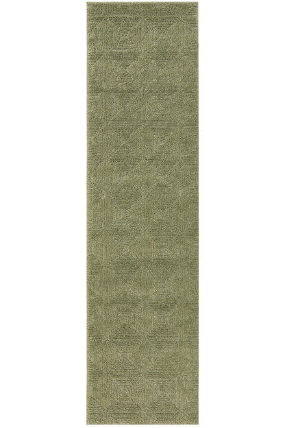 Envy Shilo Green Runner Rug