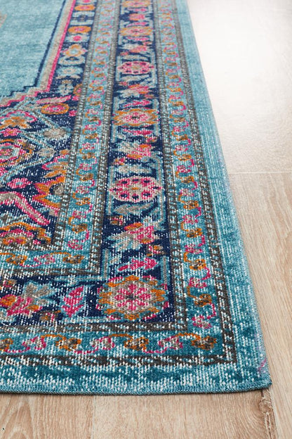 Eternal Diamond Rug In Light Blue