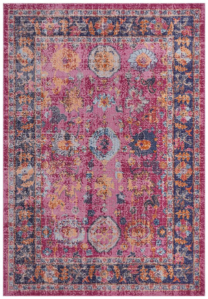 Eternal Rug In Pink & Multi