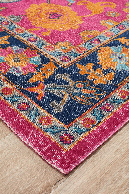 Eternal Rug In Pink & Multi