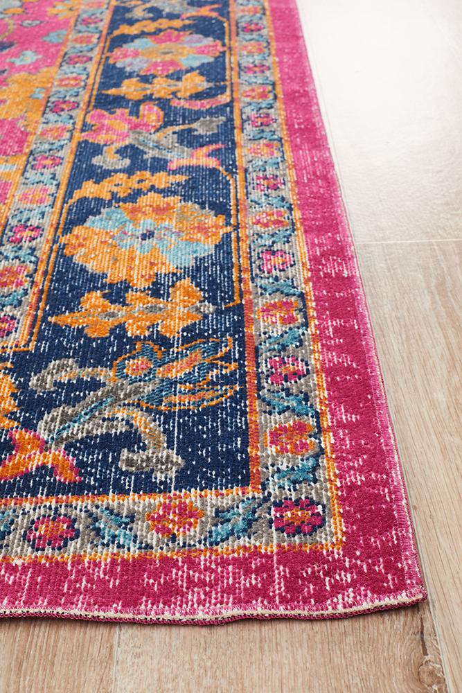 Eternal Rug In Pink & Multi