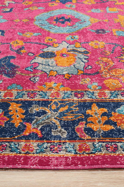 Eternal Rug In Pink & Multi