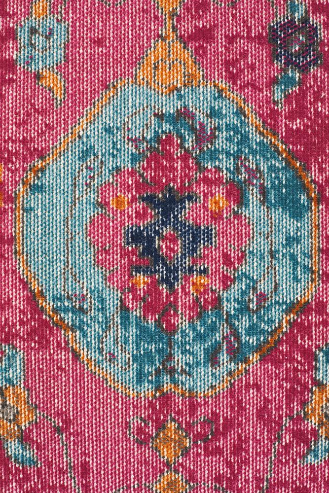 Eternal Rug In Pink & Multi