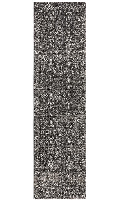 Evoke Meshky in Charcoal : Runner Rug