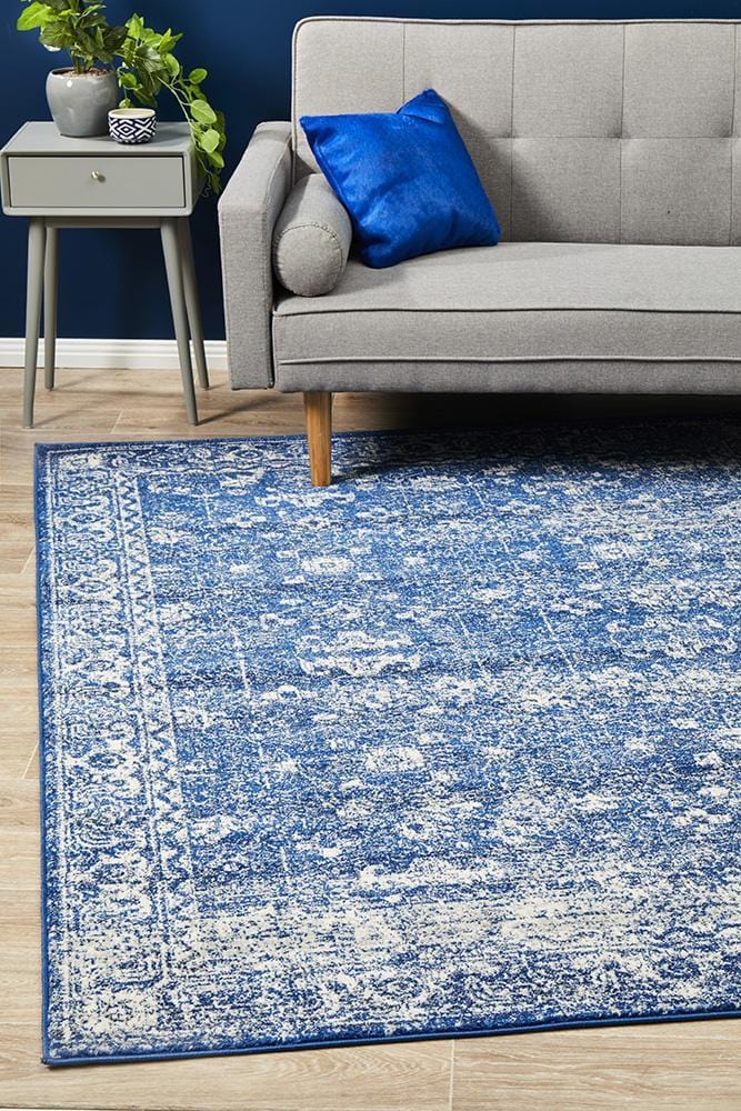 Evoke Rug In Cloudy Navy