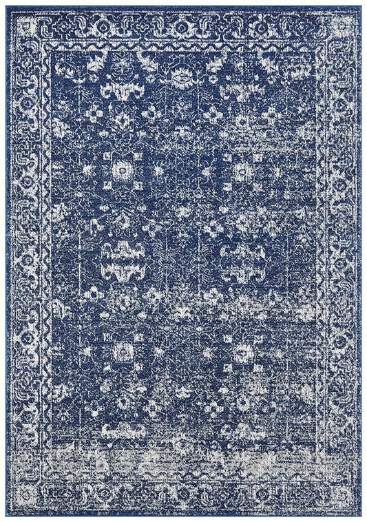 Evoke Rug In Cloudy Navy