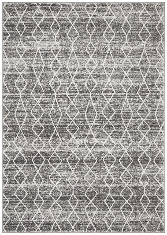 Evoke Cluster Rug In Silver