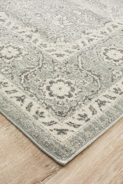 Evoke Star In Silver Rug