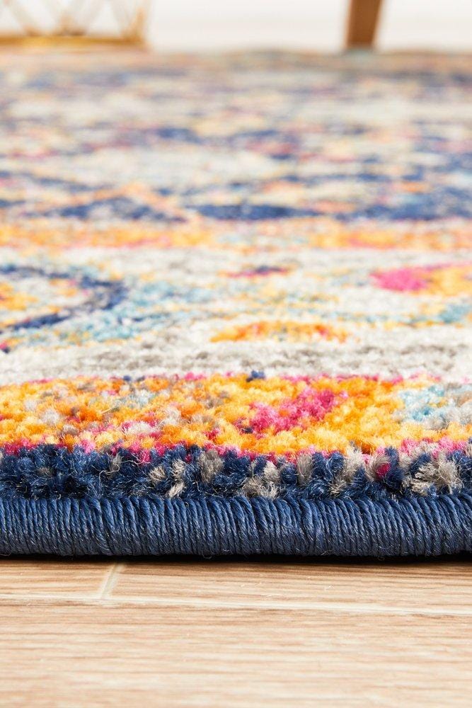 Evoke Event Round Rug In Multi