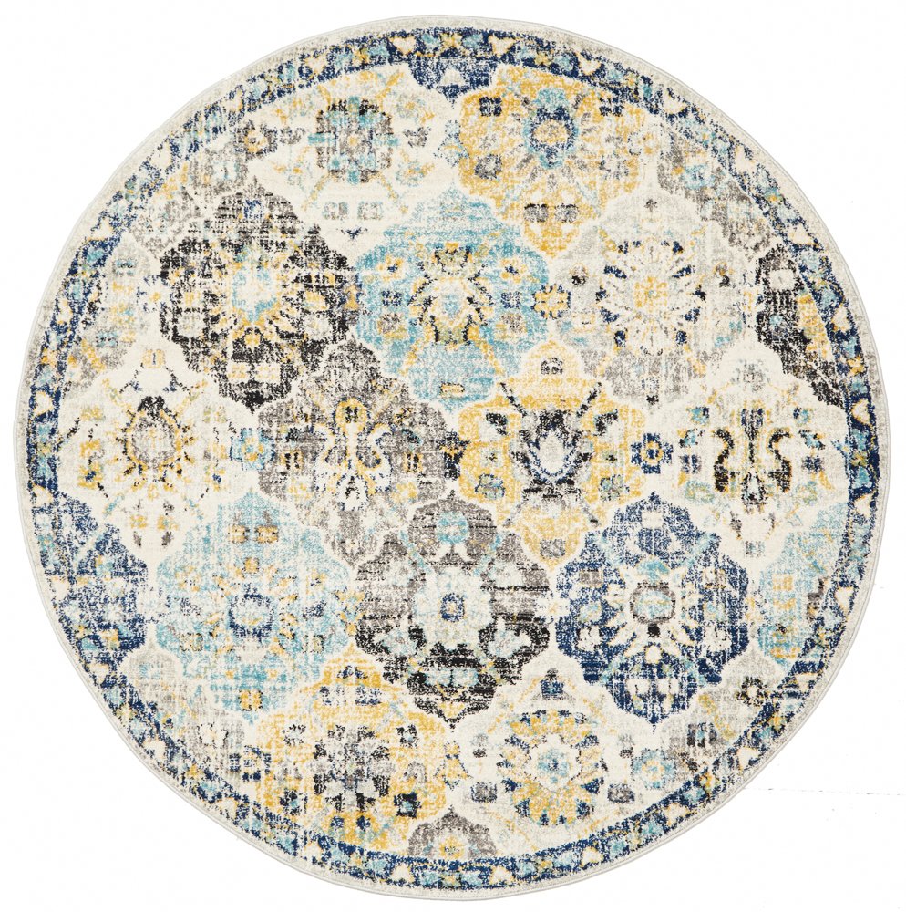 Evoke Insight In Multi : Round Rug