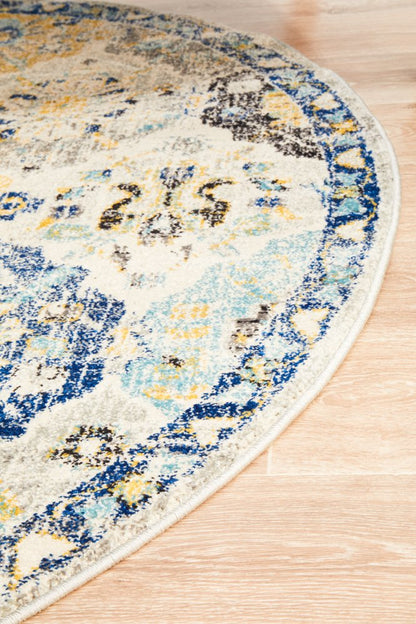 Evoke Insight In Multi : Round Rug