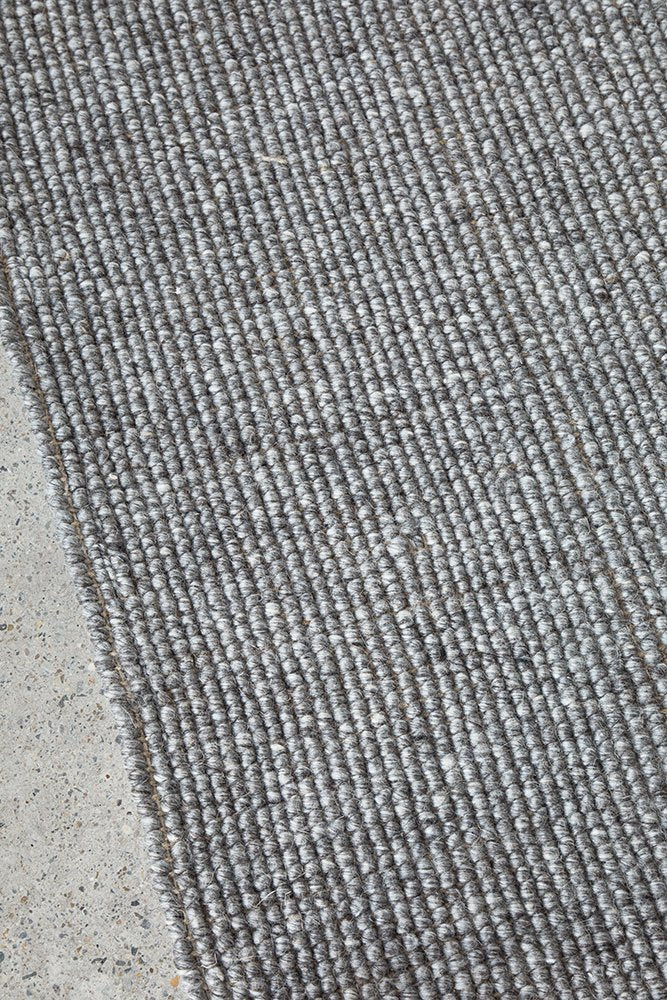 Harlow Ariel Graphite Touch Of Elegance In Grey Rug