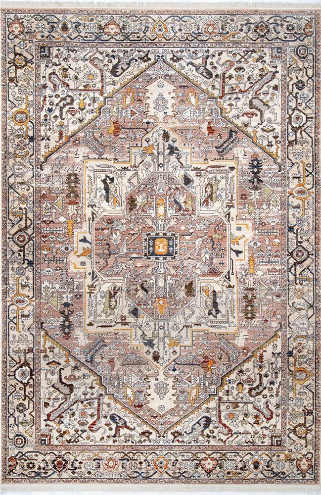 Heriz In Grey Rug