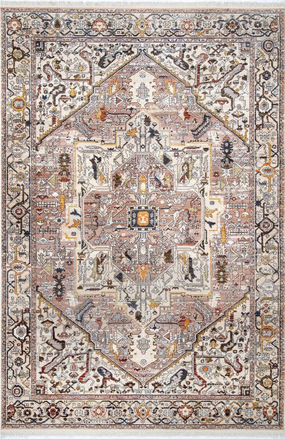 Heriz In Grey Rug