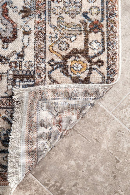 Heriz In Grey Rug