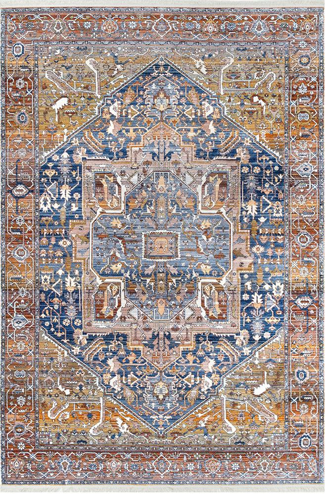 Heriz In Rust Rug