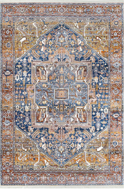 Heriz In Rust Rug