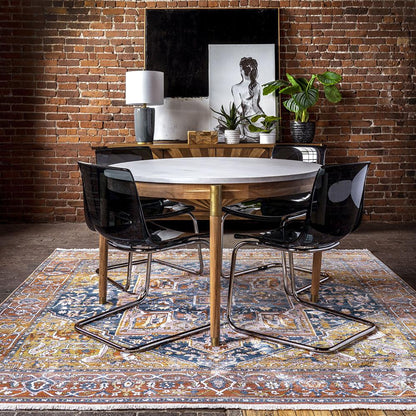 Heriz In Rust Rug