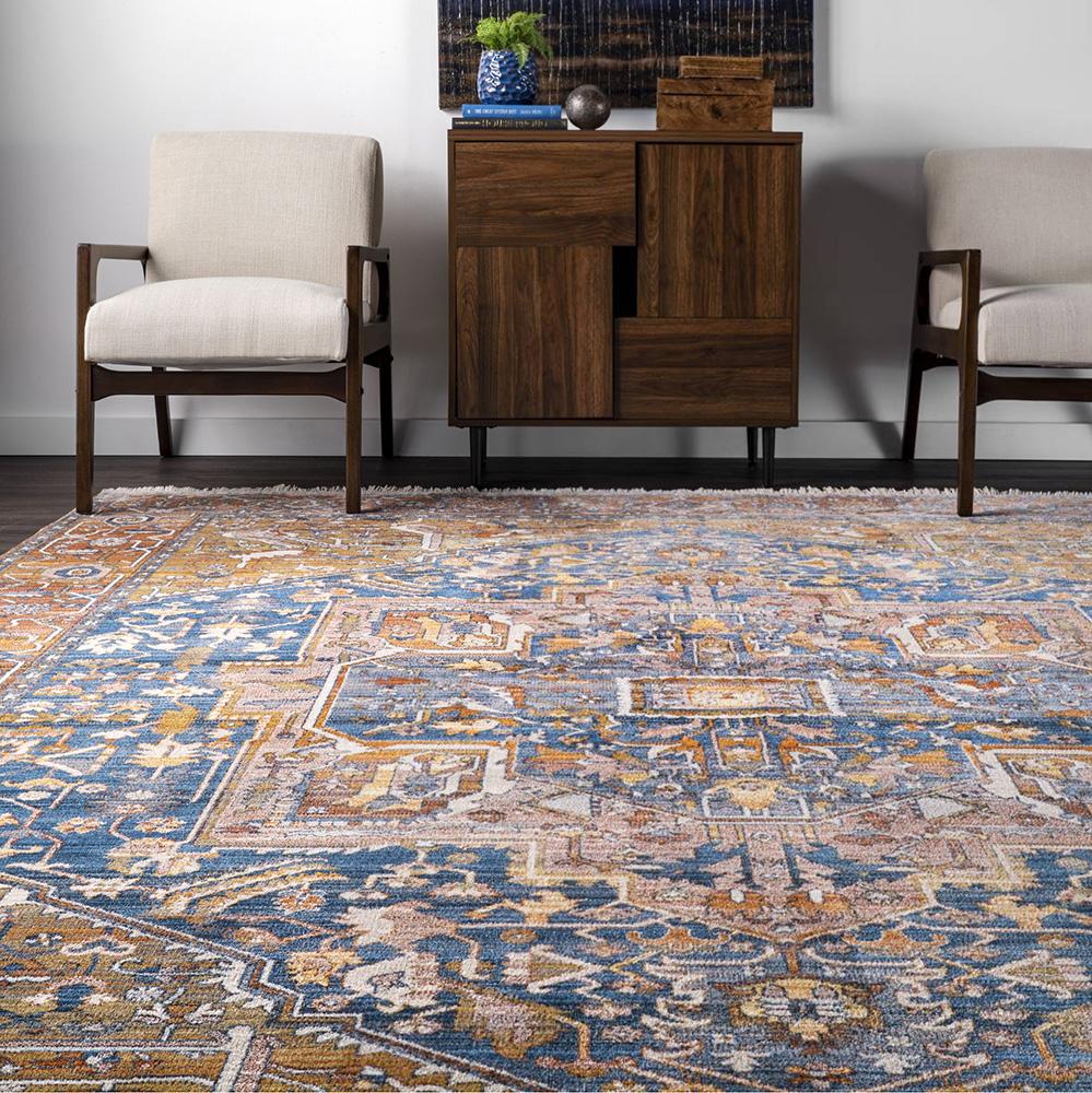 Heriz In Rust Rug