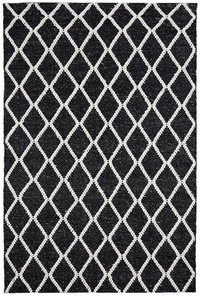 Huxley Rug In Black