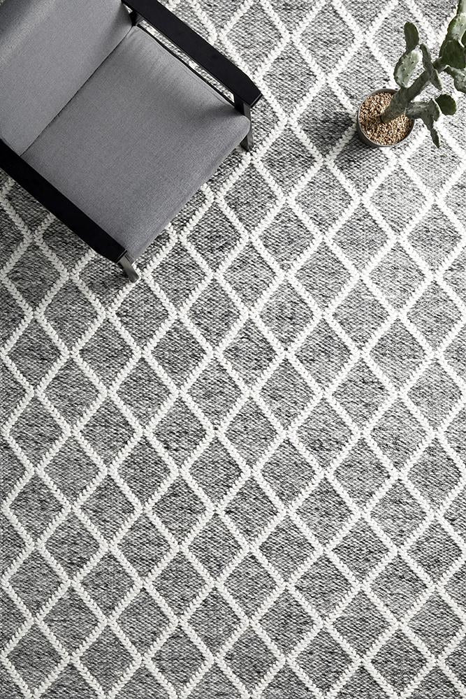 Huxley Rug In Grey