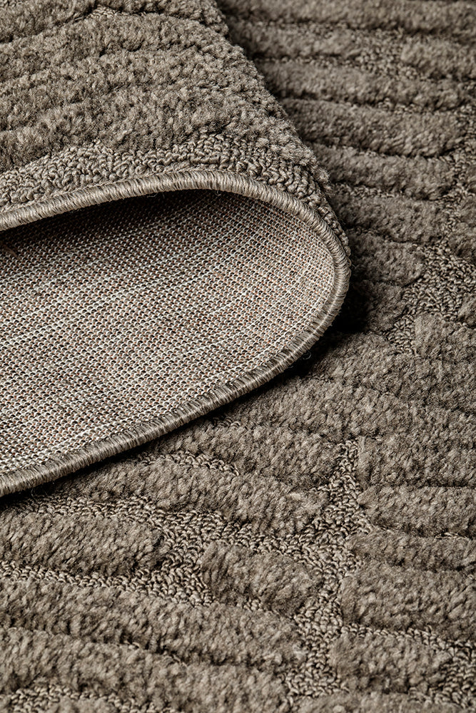 Haven Aliya Mocha Runner Rug